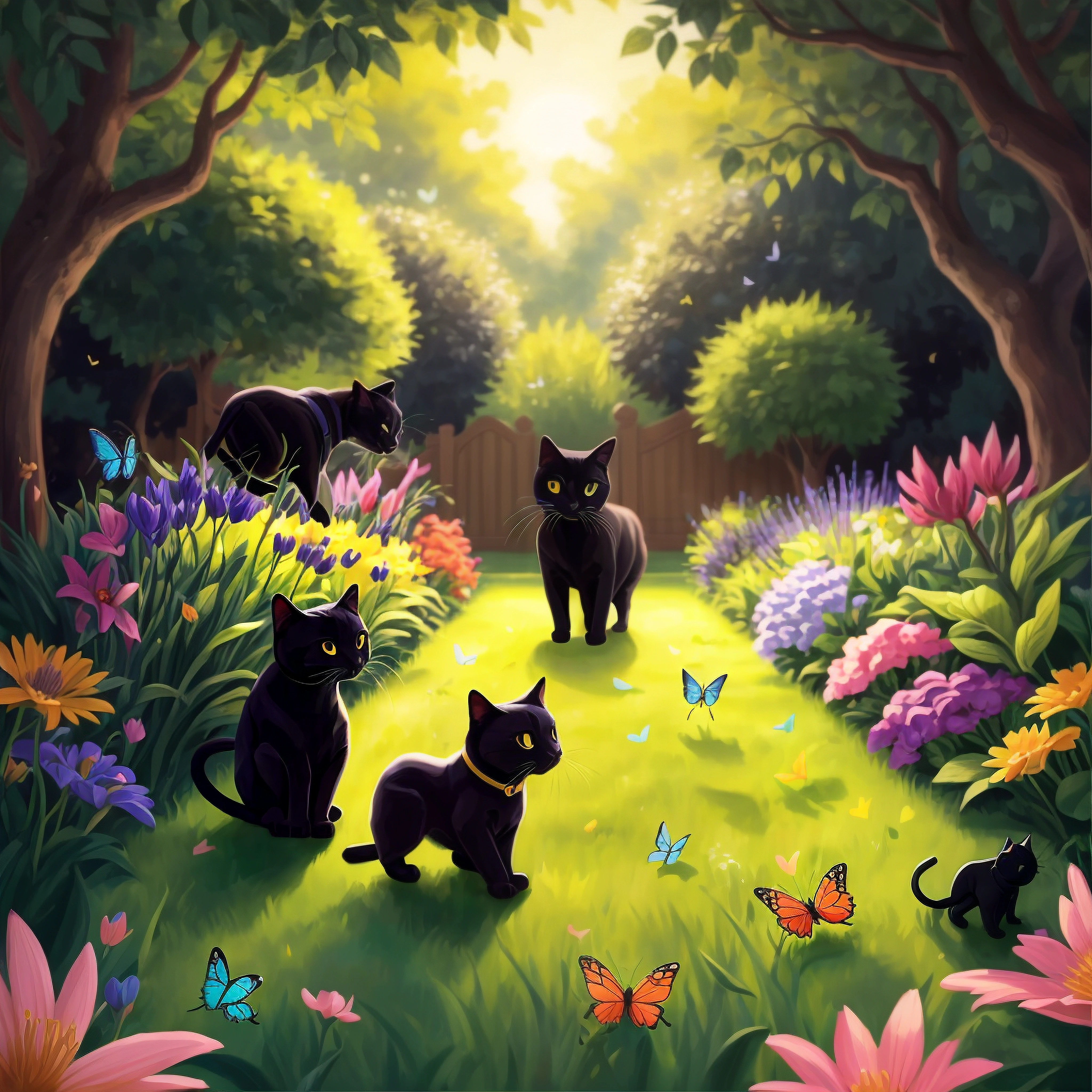 A boy playing with his beautiful cat