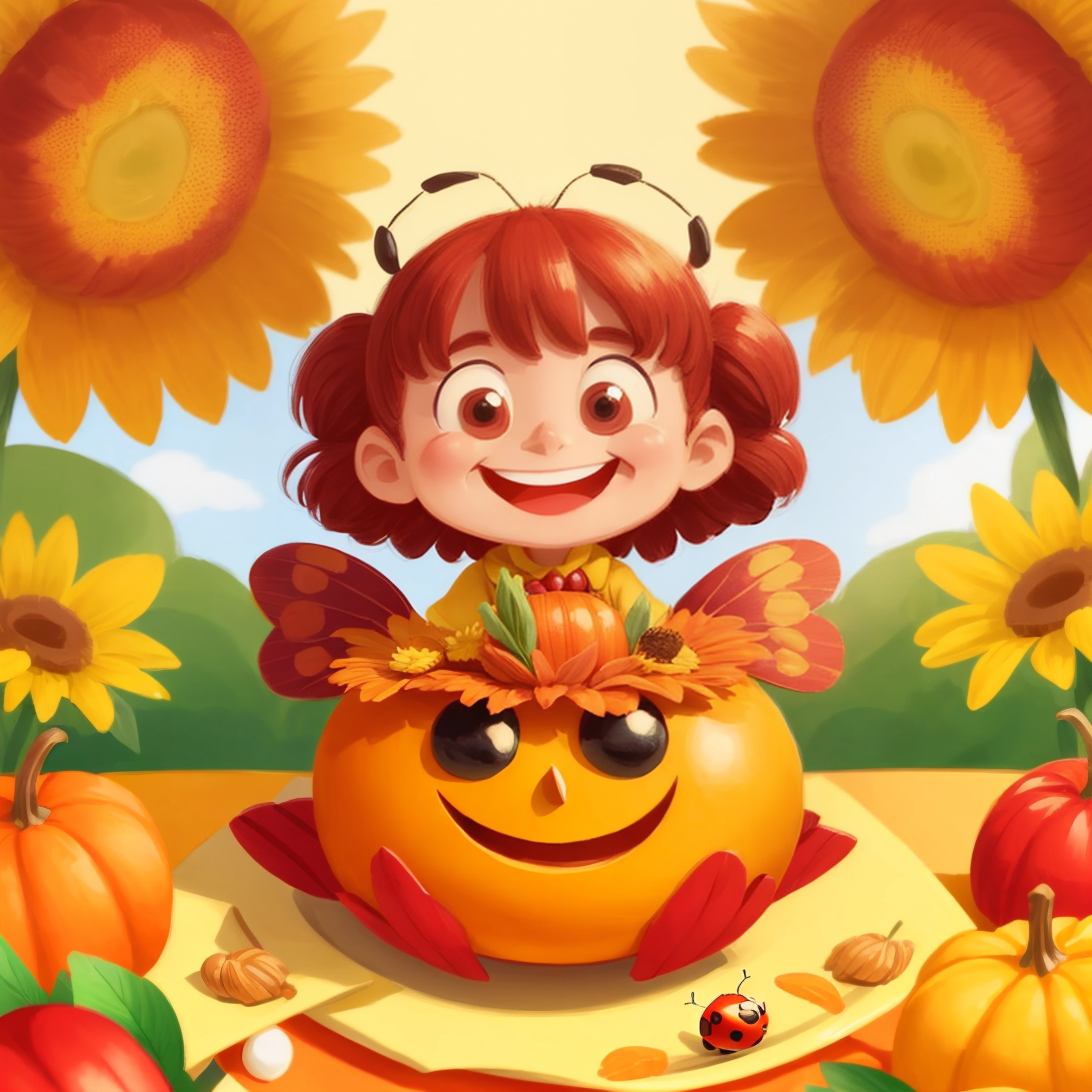  A Lady Bug Thanksgiving 