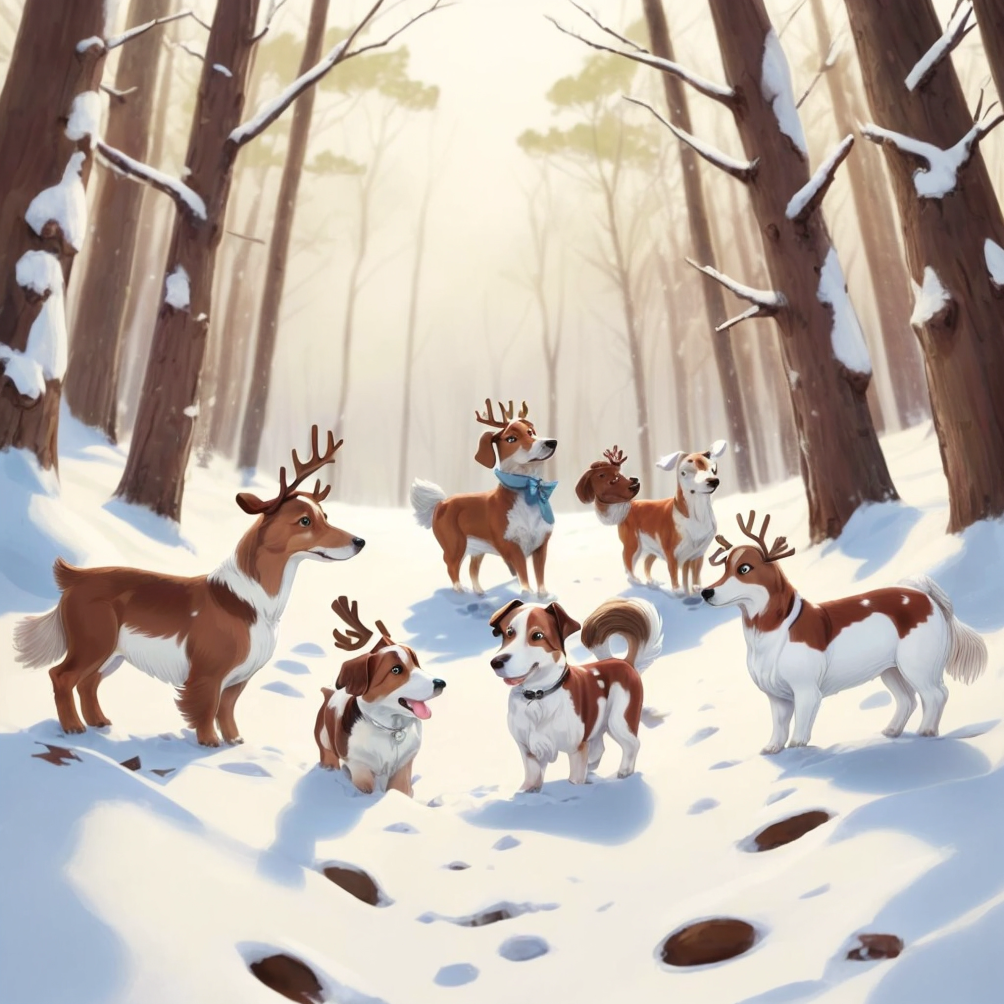 Holly und Felix und die verlorenen Rentiere