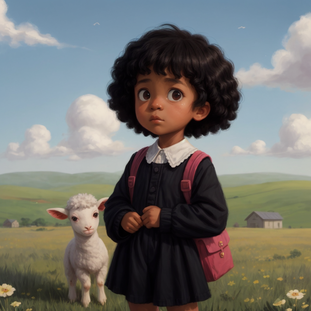 Merry and Her Little Lamb