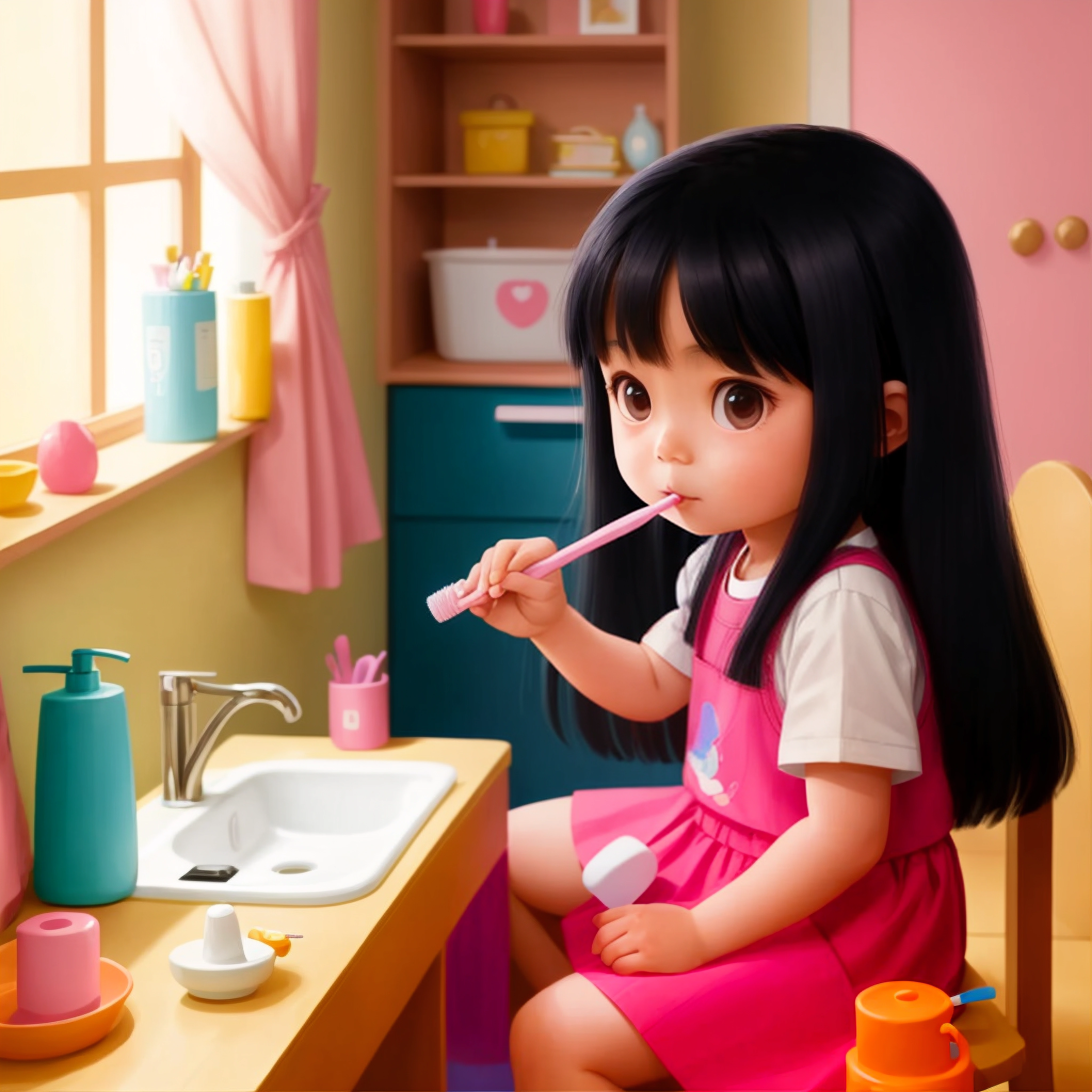 Petualangan Sharon Shine ke Sekolah