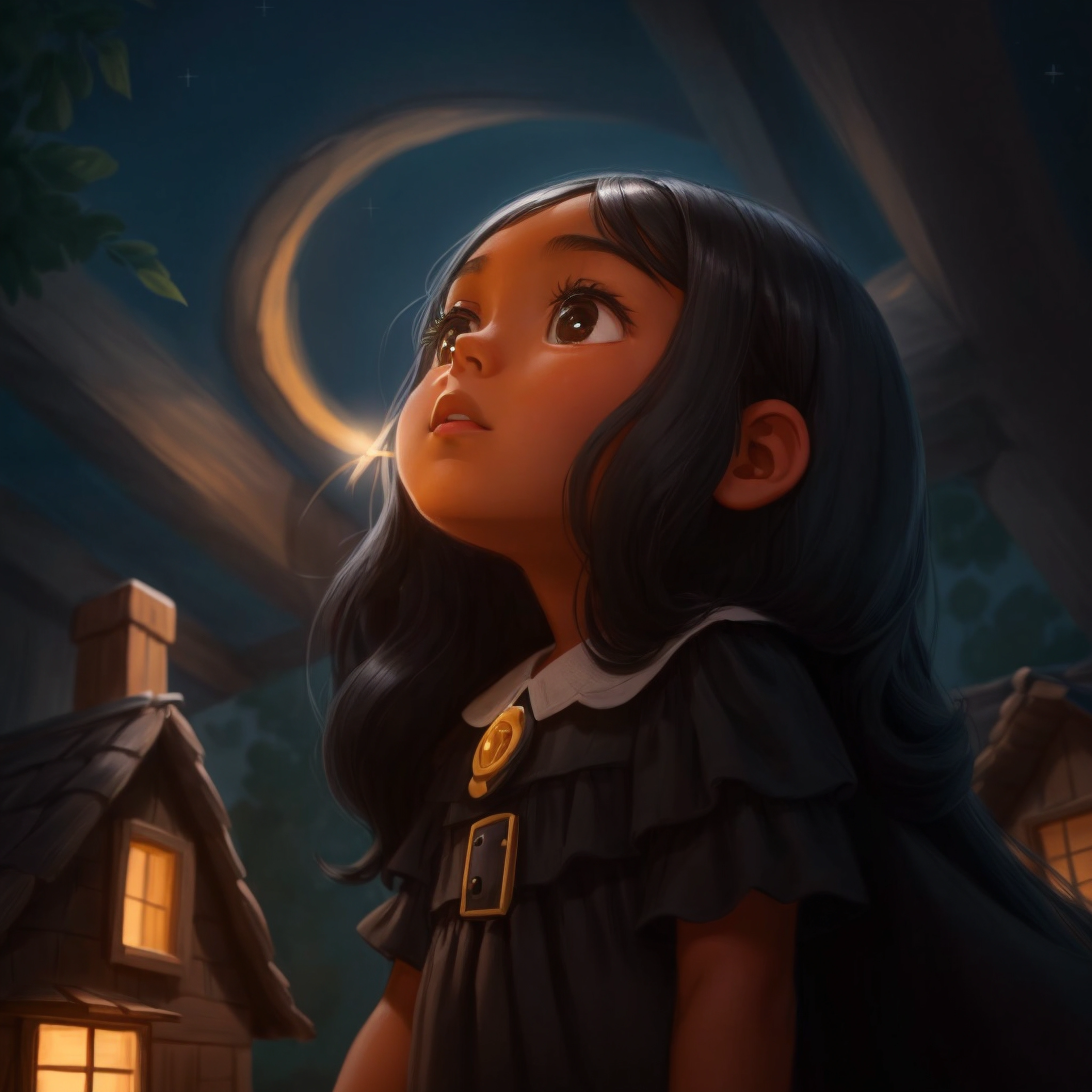 Princess Aria's Crown of Curls