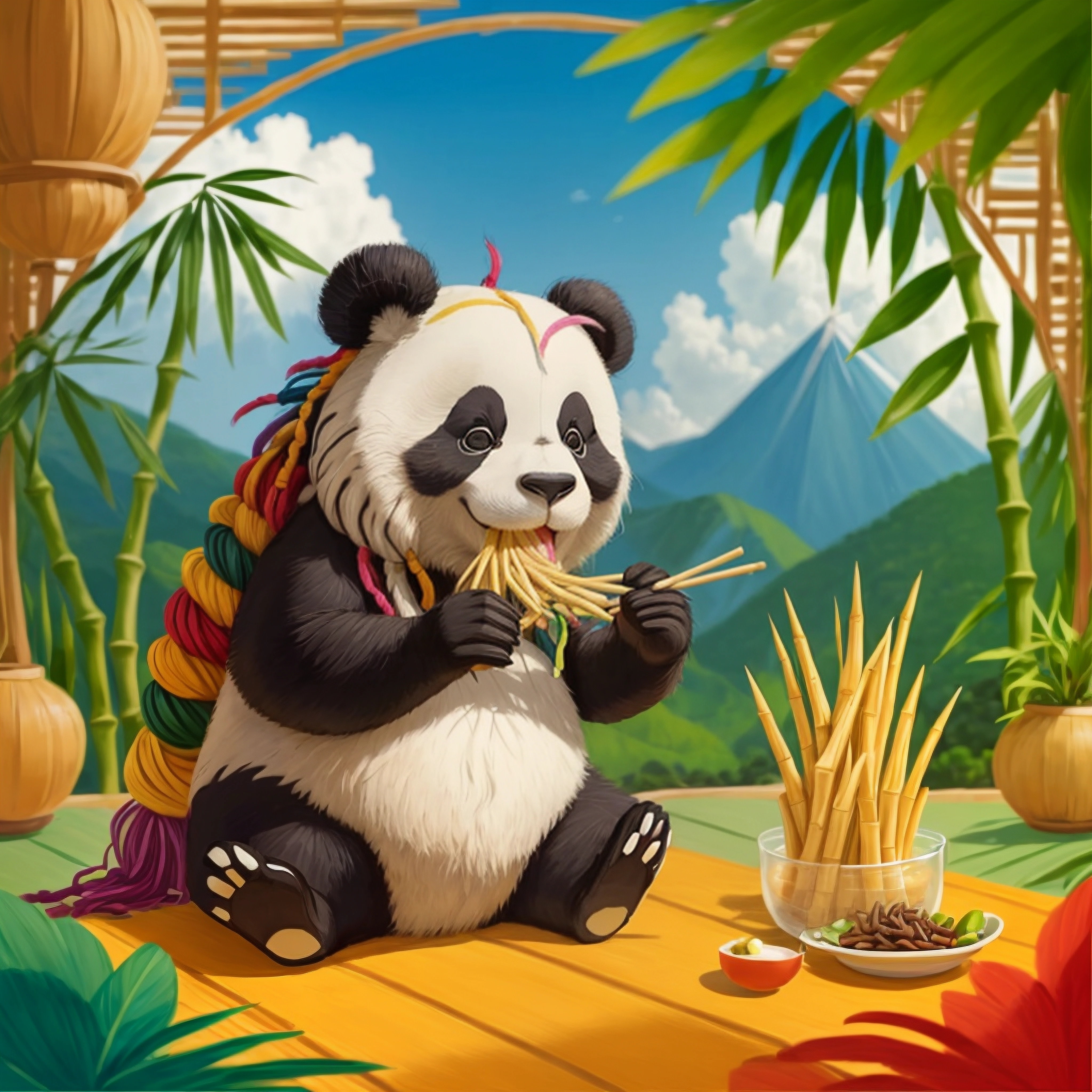 "Rasta Panda's Jamaican Journeys"