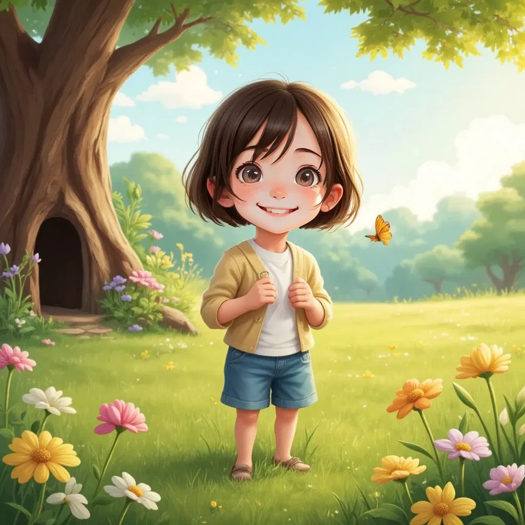 The adventure of Lila and the oak tree 