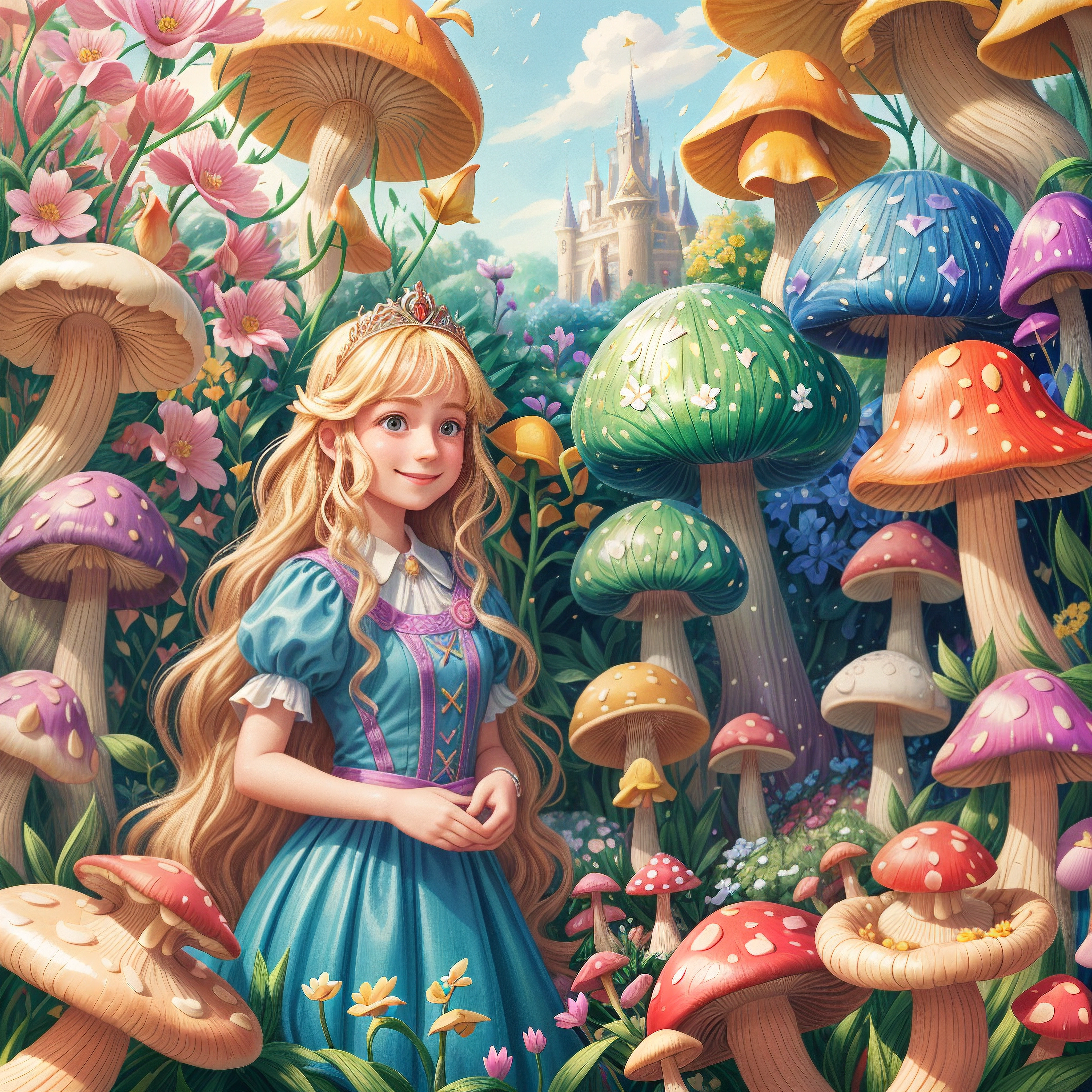 the mushroom princess