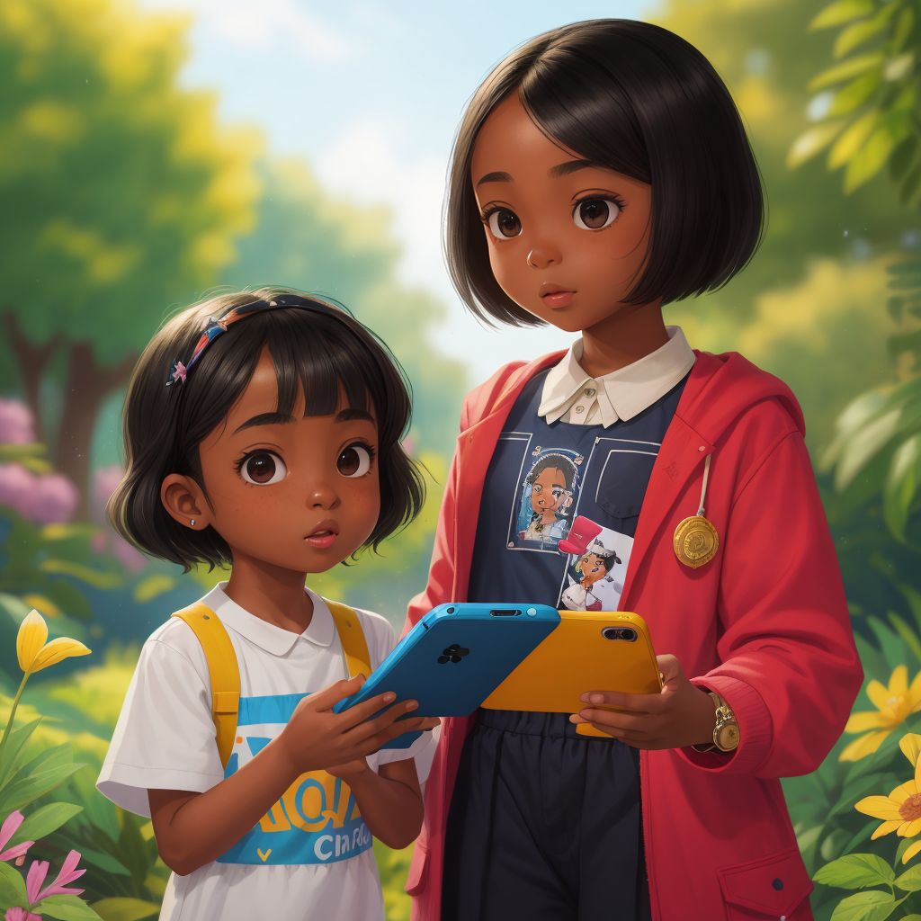 Touchscreen Tales: The Chronicles of Brooklynne & Savannah